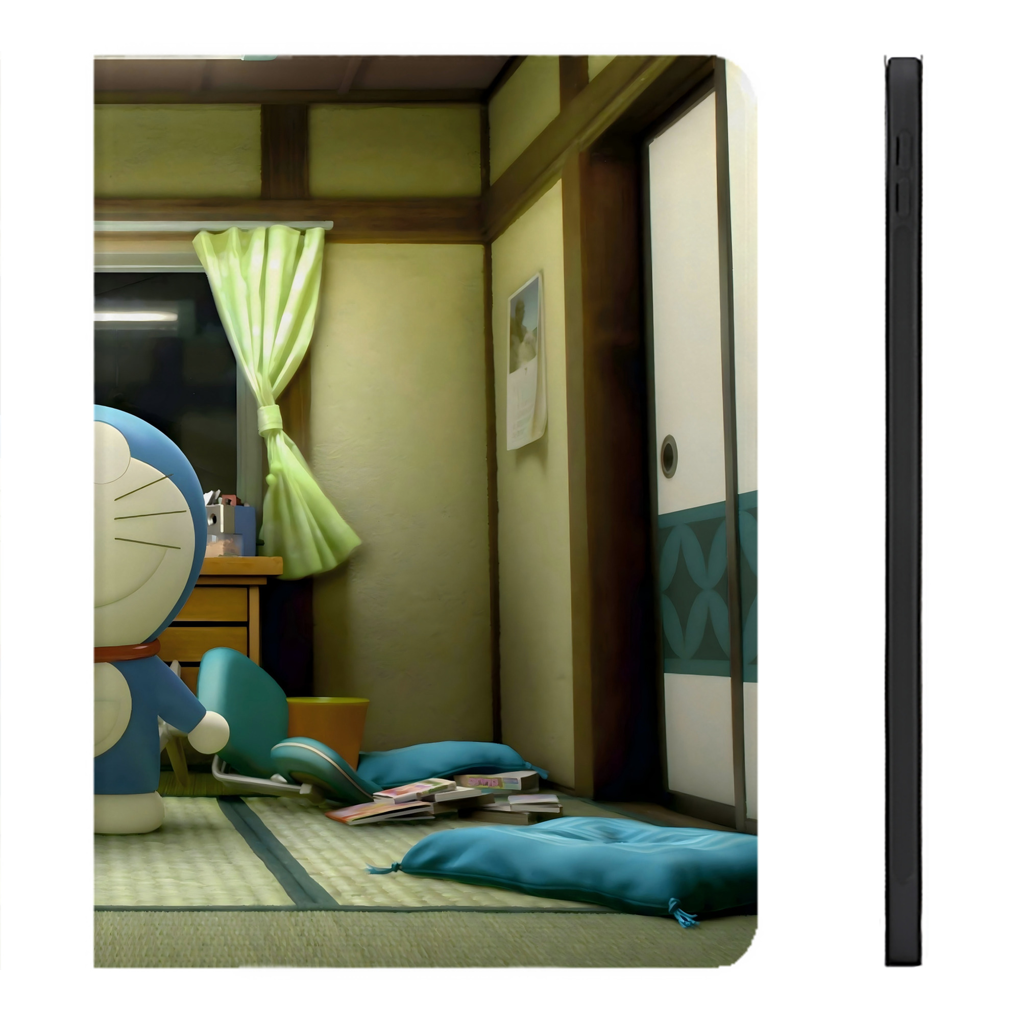 （画像用） ドラえもん Doraemon IPadケース ペンホルダー付き ブックスタイルデザイン